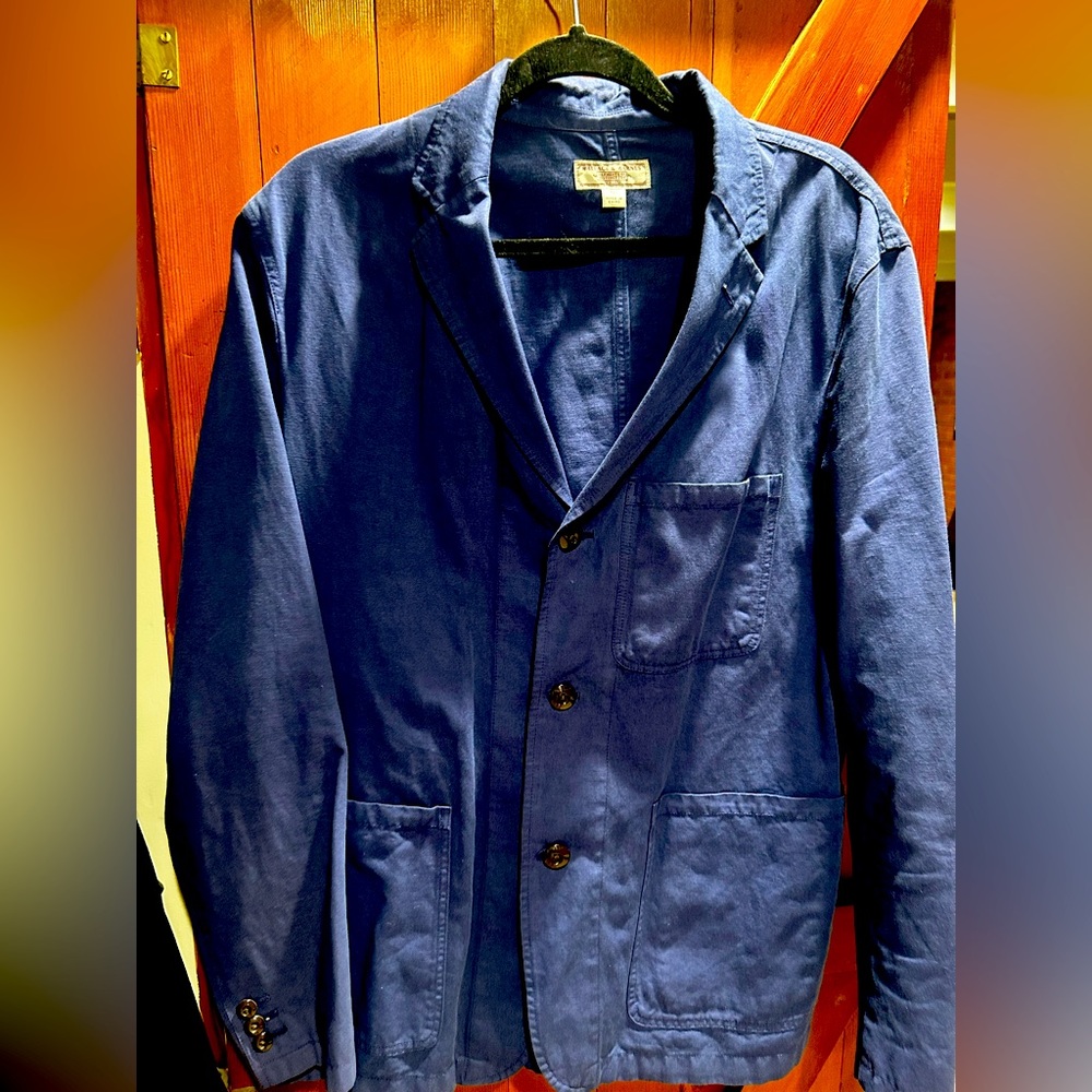 Wallace and Barnes by J Crew Navy Shirt Jacket